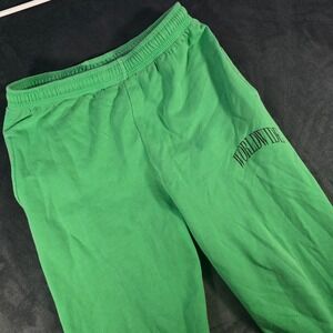 BoohooMAN Sweatpants‎ Joggers Worldwide Green Casual Comfy Mens Size M
